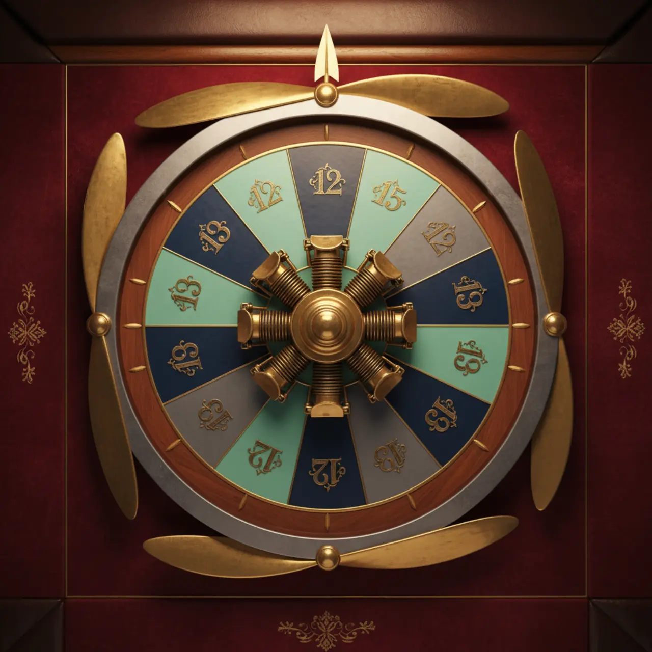 Aeronautical Roulette Wheel